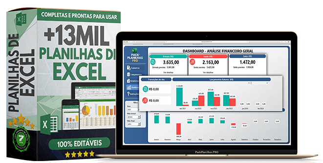 Mockup Planilhas Excel
